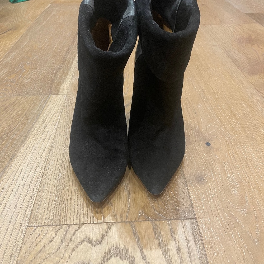 Isabel Marant black ankle booties